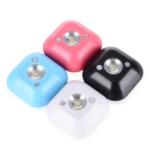 Hot Mini PIR Motion Sensor LED Night Light Human Body Dual Induction Light Control Closet Cabinet Stairs Toilet Wall Lamp